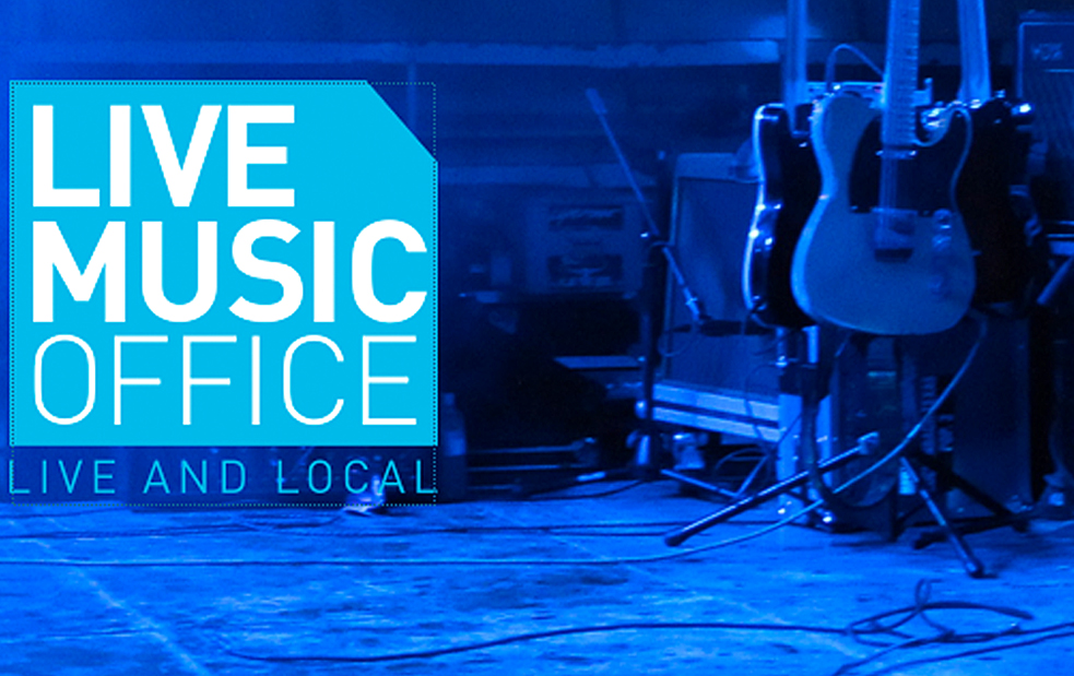 live music office website & research