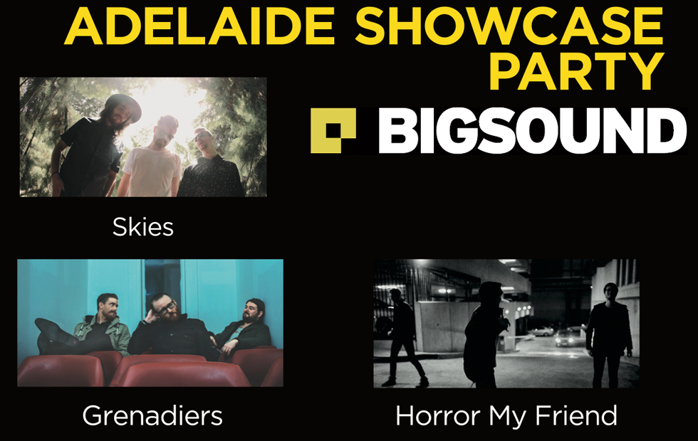 adelaide showcase at bigsound