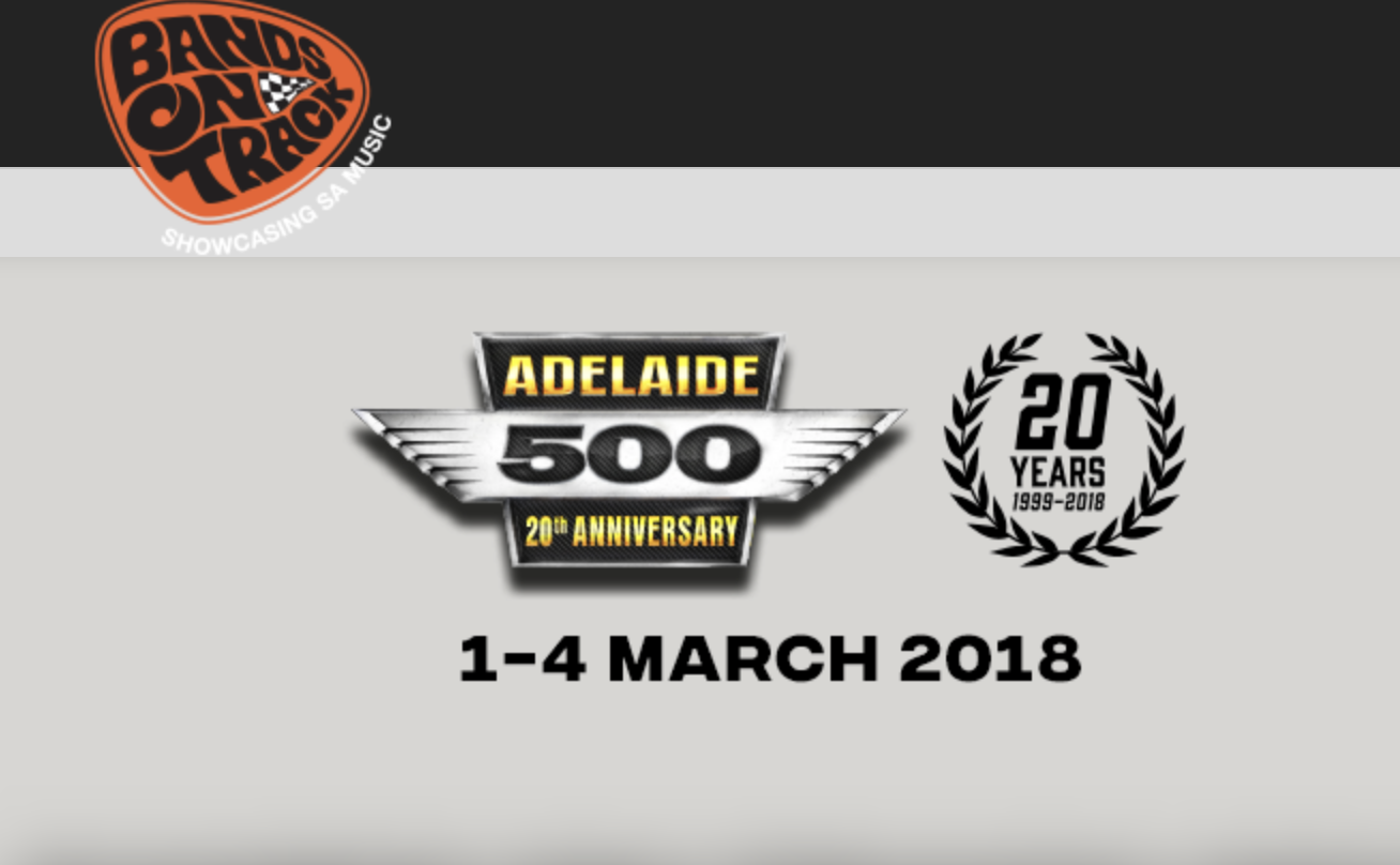 Adelaide 500 ‘Bands On Track’ Applications Open!