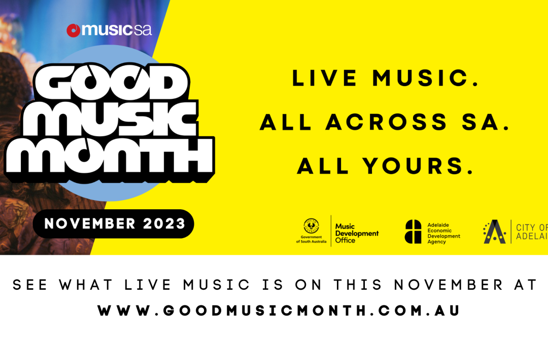 Good Music Month is here! Plus, SA Music Awards announcements…